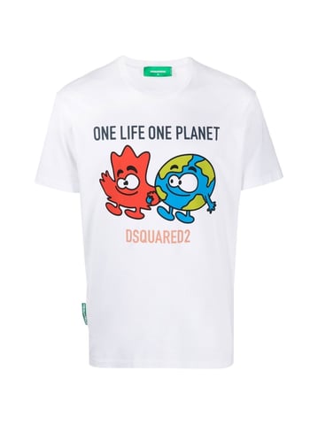 One Life One Planet Logo-T-Shirt