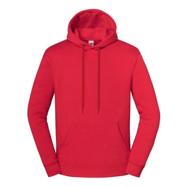 Fruit of the Loom - "Iconic Premium" Kapuzenpullover für Herren/Damen Unisex (Rot)