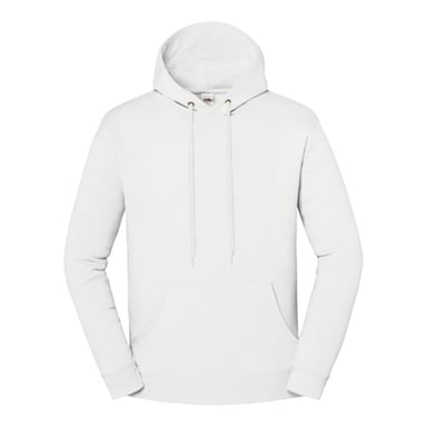 Fruit of the Loom - "Iconic Premium" Kapuzenpullover für Herren/Damen Unisex (Weiß)