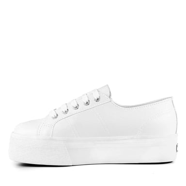 Superga - Herren/Damen Unisex Sneaker "2730", Nappaleder (Weiß)