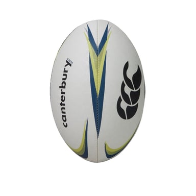 Canterbury - "Mentre" Rugby-Ball (Weiß/Limone)