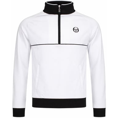 Sergio Tacchini Orion Herren Weiß/Schwarz Trainingsjacke