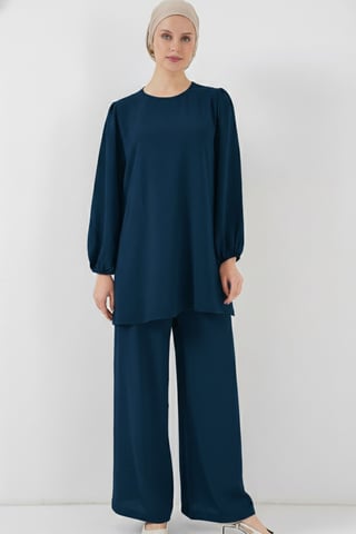 Tunika & Weite Hosen Zweiteiliges Set