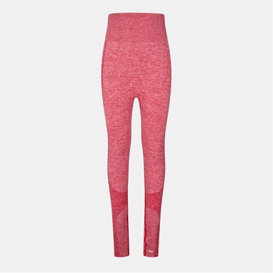 Women's MyProtein Heathered Patterned Curve Shapewear Legging in Pink