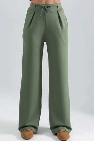 Modal Touch Falten-Palazzo-Hose