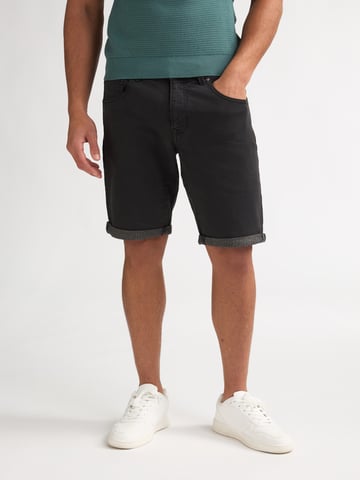 Petrol Industries - Jackson Farbige Denim-Shorts Coconut Herren - Schwarz