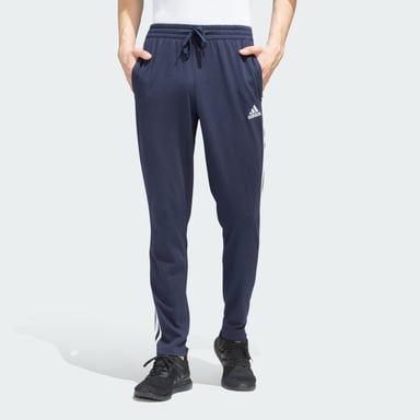 Men's adidas Essentials Single Jersey Pants in inkwell