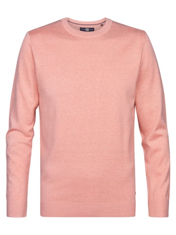 Petrol Industries - Feinstrickpullover Steamboat Männer - Rot