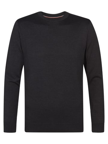 Petrol Industries - Feinstrickpullover Steamboat Herren - Schwarz