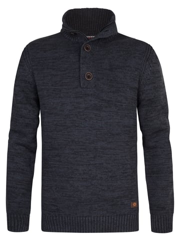 Petrol Industries - Melange Pullover Logan Herren - Blau