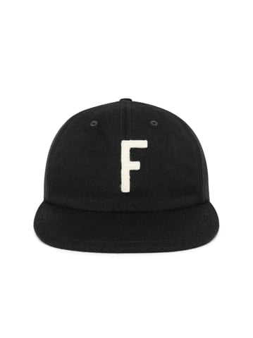 Baseballkappe aus Wolle mit Logo