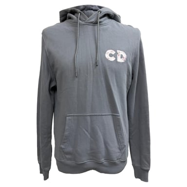 Dior X Daniel Arsham Hoodie aus grauer Baumwolle