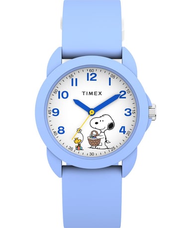Timex Peanuts Time Teacher Blau Kind Armbanduhr TW2Y51100