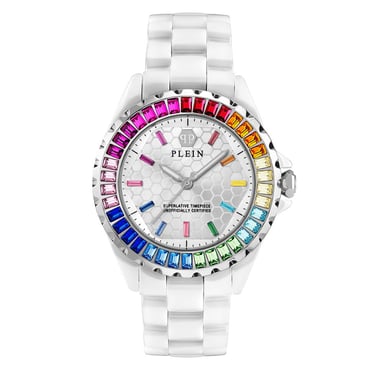 Philipp Plein Plein Heaven Weiß Damen Armbanduhr PWPPA0124
