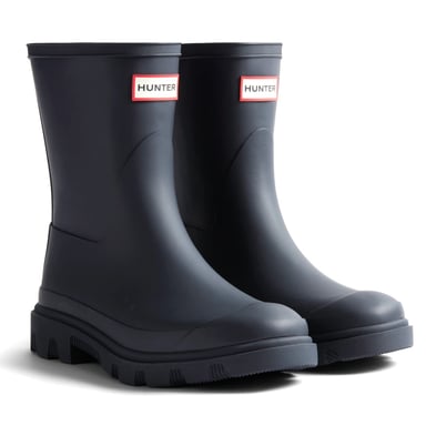 Hunter Downpour Short Gummistiefel Für Damen In Marineblau