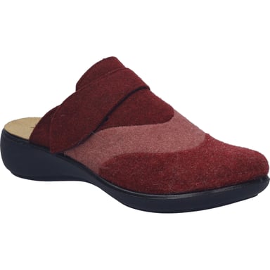 JOSEF SEIBEL Damen Hausschuh Korsika 308 in bordeaux-multi