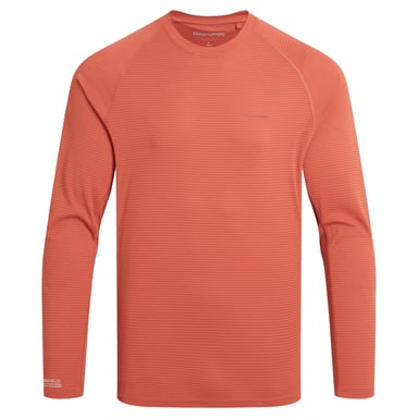 Craghoppers - T-Shirt für Herren, Nosilife, SolarShield+, Langärmlig (Dunkle Sahara)