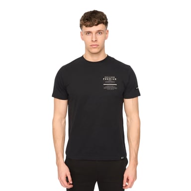 Duck and Cover - "Rayland" T-Shirt für Herren, Baumwolle (Schwarz)