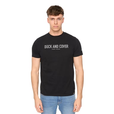 Duck and Cover - "Walpole" T-Shirt für Herren (Schwarz)