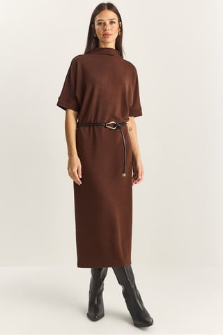 Basic Midi-Kleid