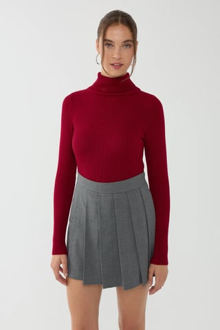 Slim Fit Rollkragenpullover