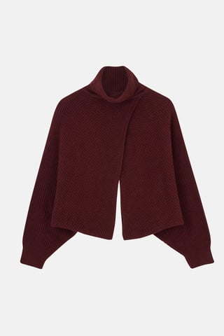 Rollkragen Langarmpullover