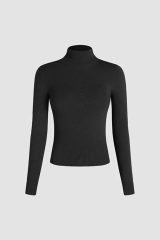 Slim Fit Rollkragenpullover