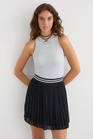 Halterneck Basic Tanktop