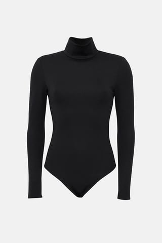 Basic Rollkragenstrickbody