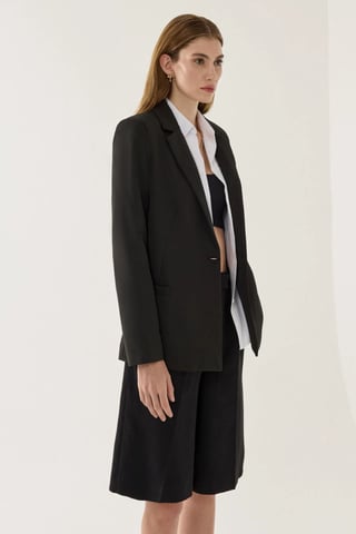 Futterdetaillierter Blazer