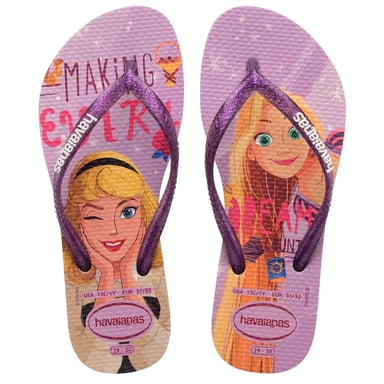 Havaianas Slim Princess Unisex Lila Flip-Flops