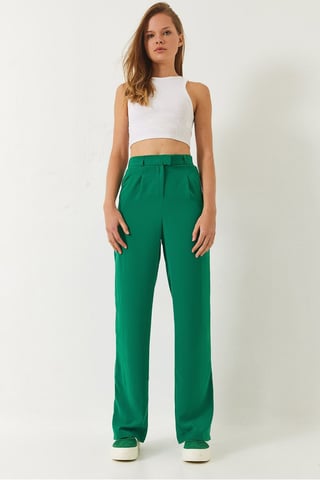 Palazzo-Hosen mit Taschen