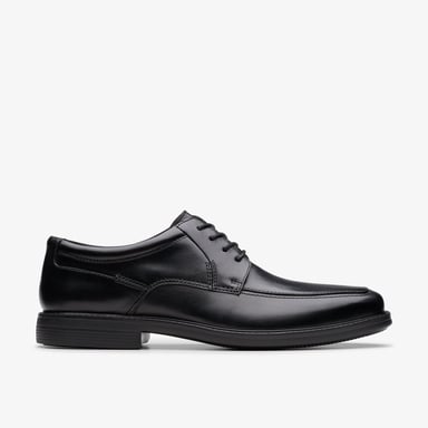 IpswichApronII Black Leather Schuhe