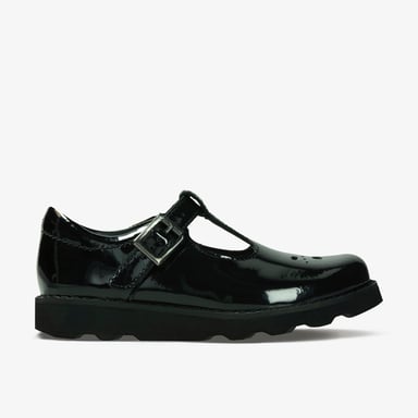 Crown Wish Schwarze Lackschuhe
