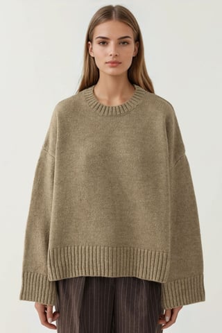 Dicker Rundhals Extra Weich Touch Pullover