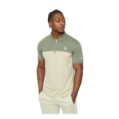 Crosshatch - "Castlebay" Poloshirt für Herren (Helles Oliv)