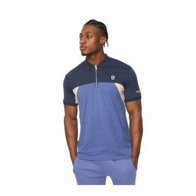 Crosshatch - "Castlebay" Poloshirt für Herren (Blau)