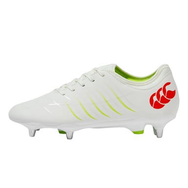 Canterbury - "Phoenix 2.0 Team" Rugby-Stiefel für weichen Boden für Herren/Damen Unisex (Schneeweiß (Farbe))