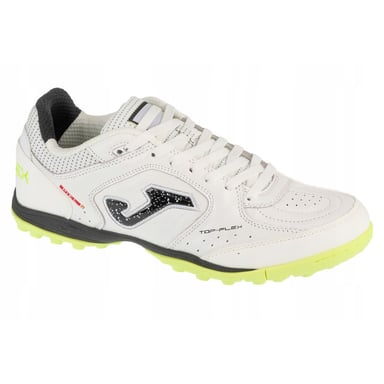 Joma - Herren Kunstrasen Turnschuhe "Top Flex", Narbiges Leder (Weiß)