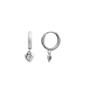 Luxenter Rhodium plattierte Brillant Zirkonia Ohrringe - Award