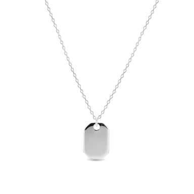 Luxenter 925 Sterling Silber rhodiniert Halskette - Imlor