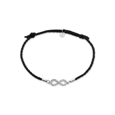Luxenter 925 Sterling Silber und Rhodium plattiert Brillant Zirkonia Armband - Ganvi