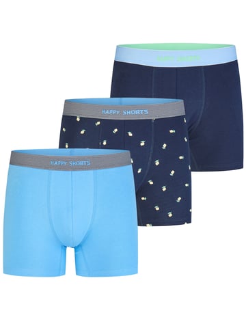 Happy Shorts Herren Boxer Jersey Boxershorts, Unterhose, Boxerbriefs