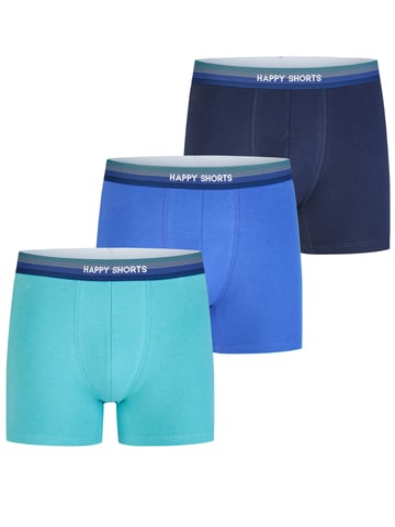 Happy Shorts Herren Boxer Jersey Boxershorts, Unterhose, Boxerbriefs