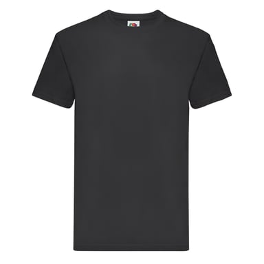 Fruit of the Loom - "Super Premium" T-Shirt für Herren (Schwarz)