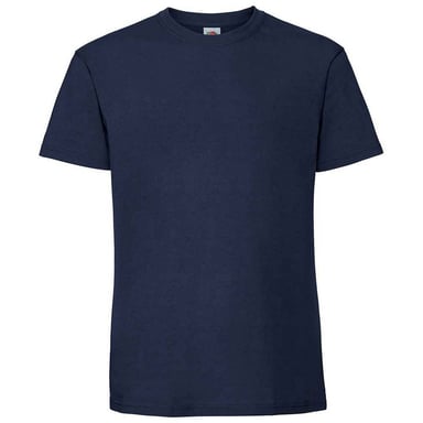 Fruit of the Loom - "Iconic 195 Premium" T-Shirt für Herren (Marineblau)