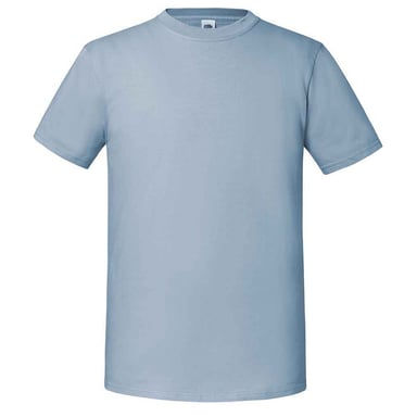 Fruit of the Loom - "Iconic 195 Premium" T-Shirt für Herren (Graublau)