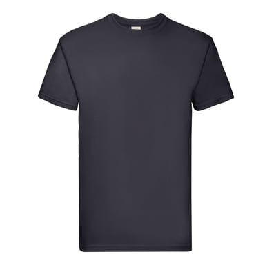 Fruit of the Loom - "Super Premium" T-Shirt für Herren (Marineblau)