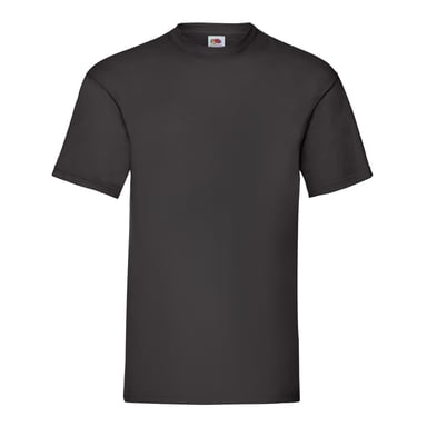 Fruit of the Loom - "Valueweight" T-Shirt für Herren (Schwarz)
