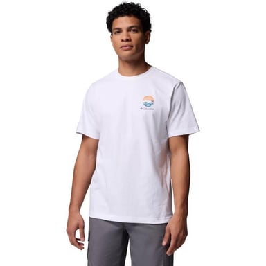 Columbia - "Kettle River" T-Shirt für Herren, Für Außen (Weiß)